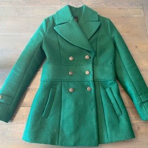 Vaute Couture Emerald Green Vegan Jacket